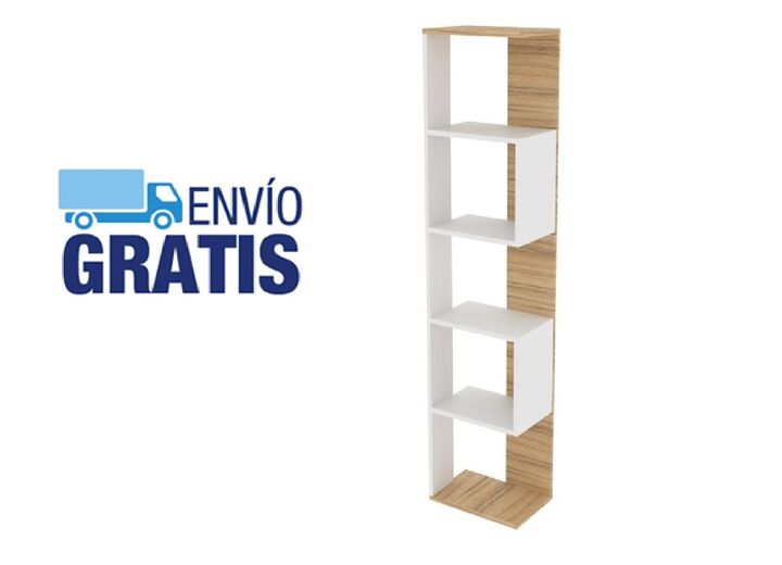 Biblioteca Fiplasto 6 Estantes BL6006 - Vista 7