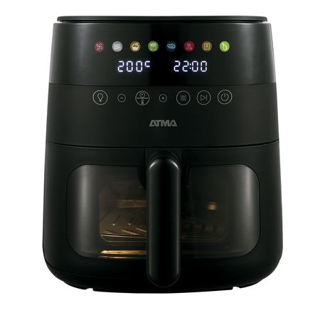 Freidora de Aire Digital 8L 1750W Atma Color Negra FR248ABP