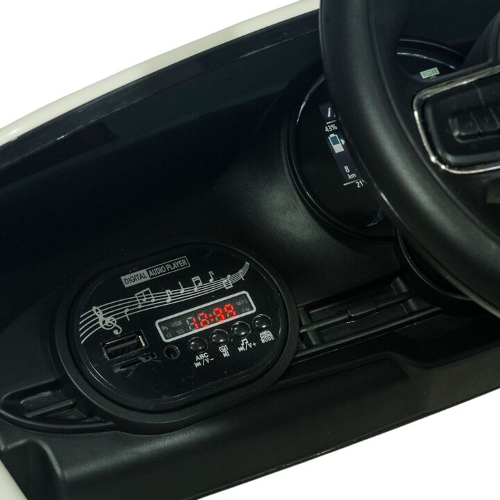 Auto a batería Fiat 500 Infanti Blanco - Vista 6