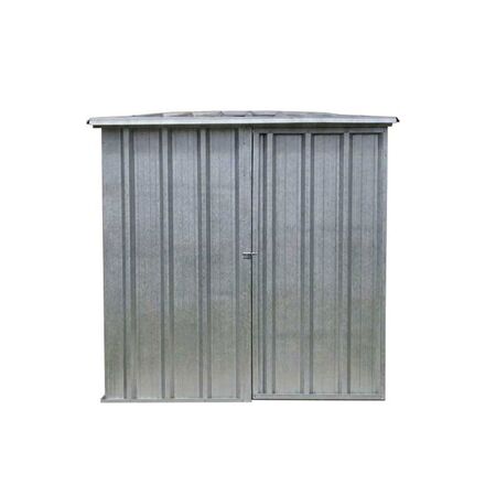 Deposito Armario Caseta Cobertizo de jardin 2x1 Techo 1 agua DON ACERO