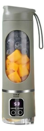 Licuadora shaker portatil digital recargable Usb 450ml