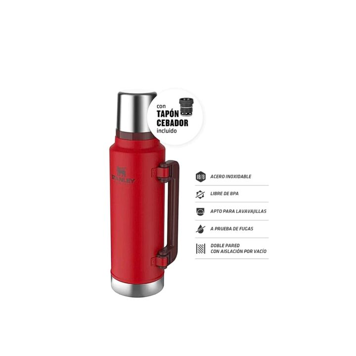 TERMO STANLEY 1.4 LTS CLASSIC BOTTLE (C:LAVA) - Vista 3