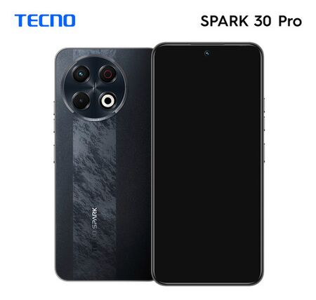 Tecno Spark 30 Pro 128 + 8gb Obsidian Edge