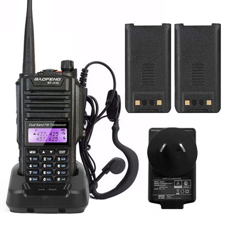 Handy Baofeng A-58 Bi-Banda 5w 128CH Hasta 12km + 2 Baterías y Manos Libres