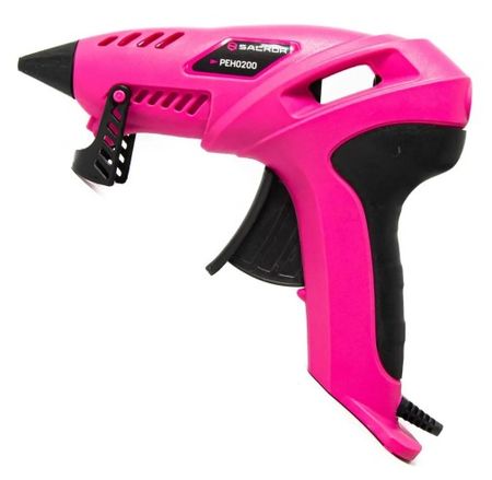 PISTOLA ENCOLADORA SALKOR ROSA- 11MM 20W- (PEHR0200)