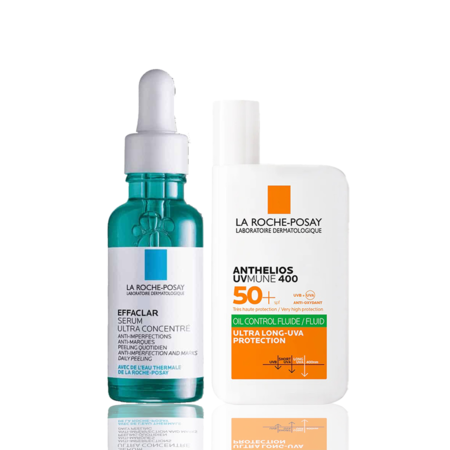Set La Roche Posay Effaclar Serum + Anthelios UV Oil Control