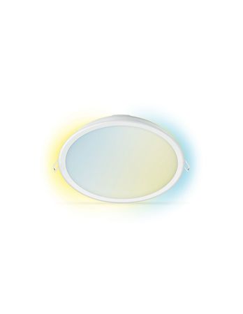 Plafon Luminaria Inteligente Spot De Embutir Led Wiz 24w (929002532712)