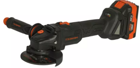 Amoladora Angular Inalambrica Lusqtoff Aml115-9bk + Baterias
