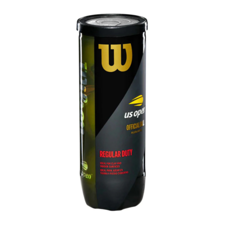 Pelota De Tenis Wilson Us Open Tubo X3 Regular Duty