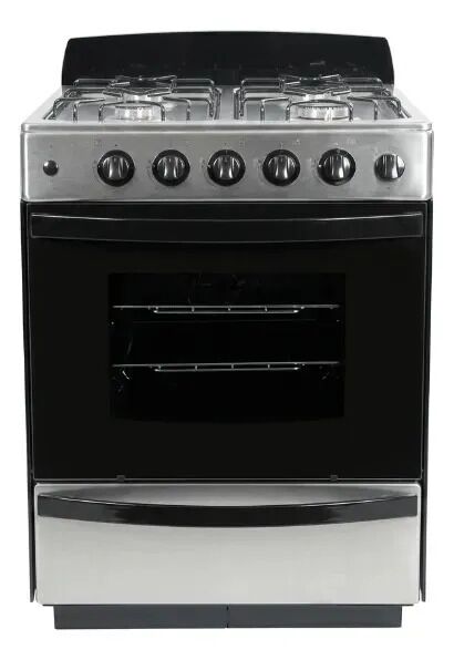Cocina Florencia 5538 Multigas de 4 Hornallas de Acero Inoxidable - Vista 1