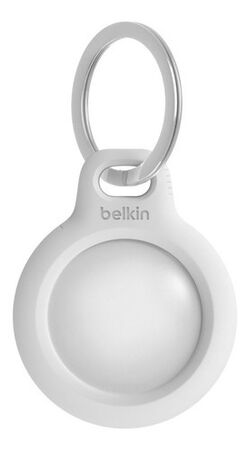 Secure Holder Belkin Con Llavero Para AirTag Blanco