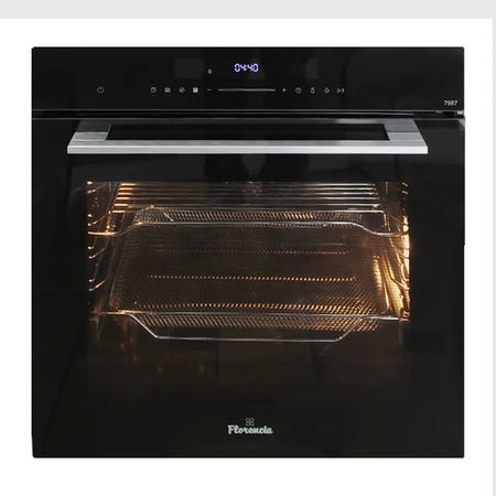 Horno Electrico Empotrable Negro 60 Cm Florencia Flor 7987