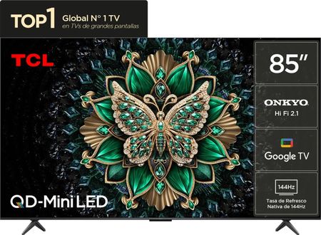 Smart Tv Mini Led Tcl 85P 4K 85C6K Go