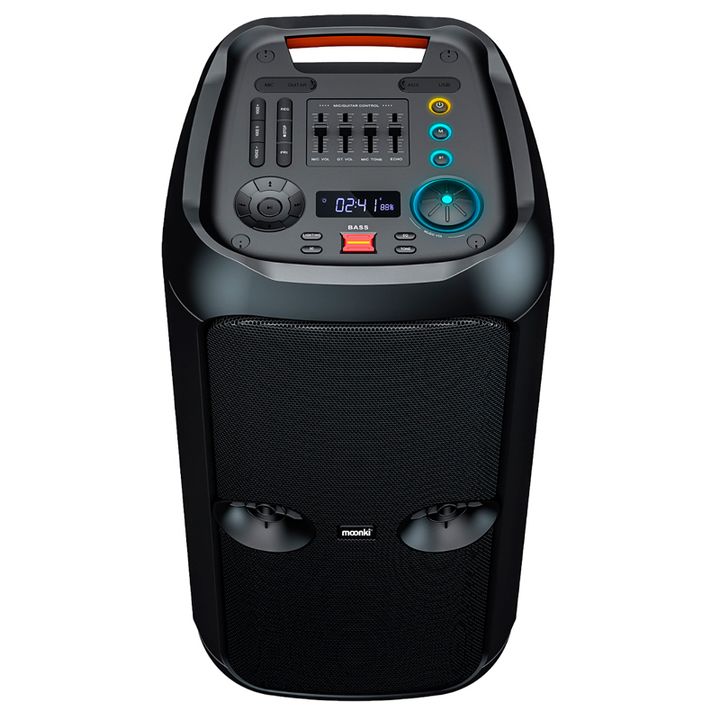 Parlante Inalambrico Bluetooth Moonki 1500w Woofer 6x2 Luz - Vista 2