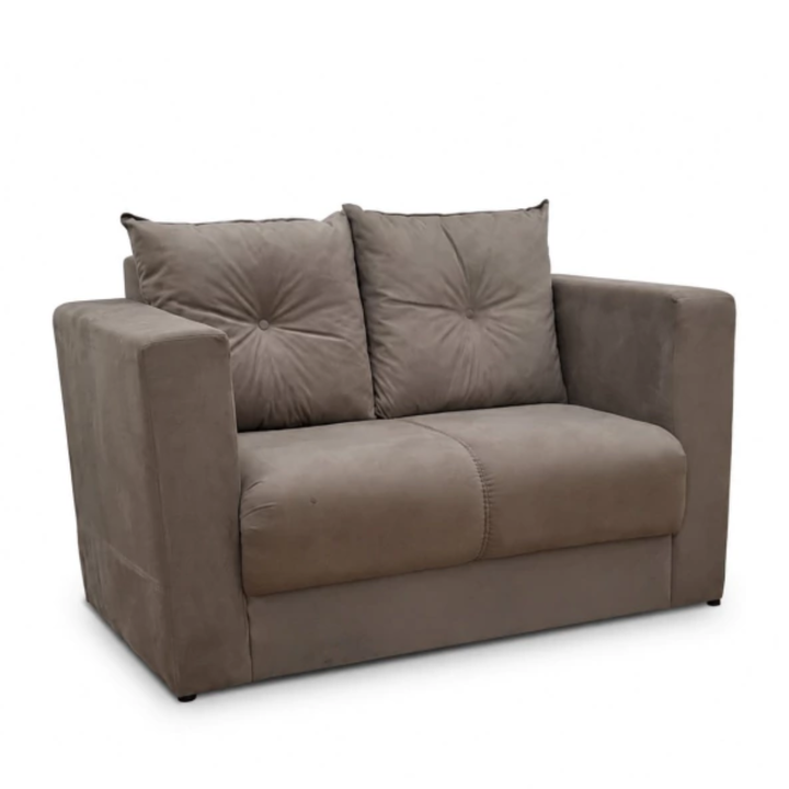 Sillon Yostin dos cuerpos color gris - Vista 1