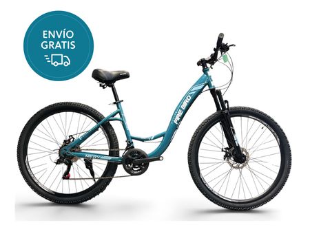 Bicicleta Fire Bird Mery _Cuadro de acero _ Verde Osc_Freno a disco _21vel _  Rodado 27.5”