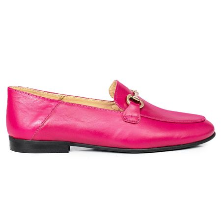 MOCASIN CAÑUELAS FUCSIA