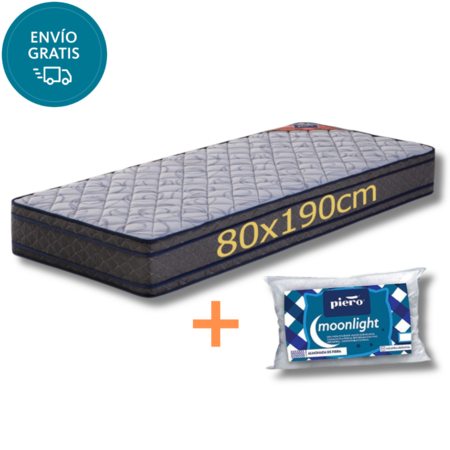 Colchon Piero Espuma 1 Plaza Europillow Airflow
