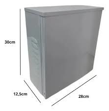 Gabinete Metálico TLTX 300x280x125mm para DVR 4/8 Canales