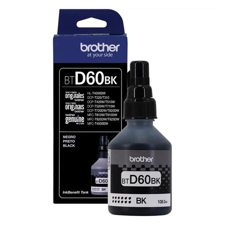 Tinta Brother Negro Btd60bk Para T310 T510w T710 Original