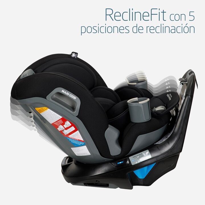 Butaca de seguridad 360° Maxi Cosi Emme Midnight Black - Vista 5