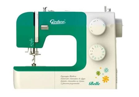 Maquina De Coser Belle Blanca Godeco