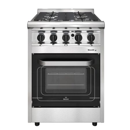 Cocina Morelli Forza 600 Puerta Con Visor 4 Hornallas