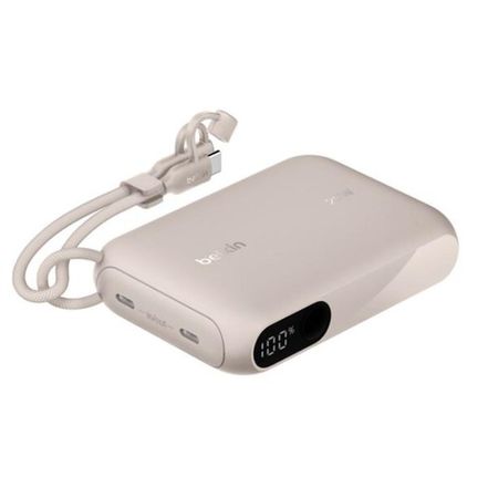 Power Bank Belkin 20W PD with Display 10 K Sand