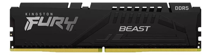 Memoria RAM Kingston 16GB DDR5 5600MHz Fury Beast Black - Vista 1