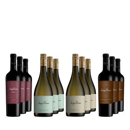 Vinos Combinados Luigi Bosca Seleccion x 12