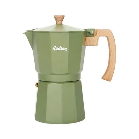 Cafetera Aluminio Olive Tipo Italiana 9 Tazas M021 Hudson