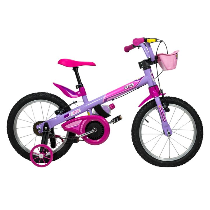 Bicicleta de paseo R16 GTS con caramañola Rosa - Vista 4