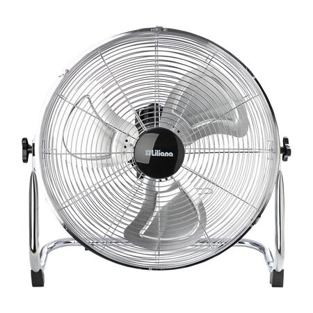 Ventilador Turbo 18" Metálico Reclinable 90w Antideslizante Liliana