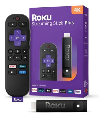 Conversor Smart Roku Streaming Stick 4K Uhd