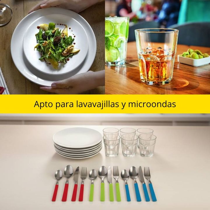 SET WHITE PARA LA MESA TURQUESA - Vista 3