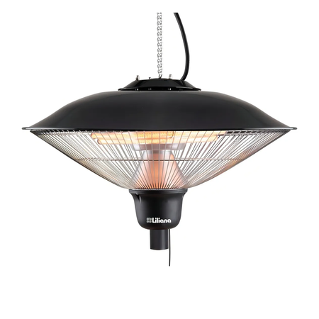 calefactor halógeno techo exterior liliana chtec2000 2000 w color negro