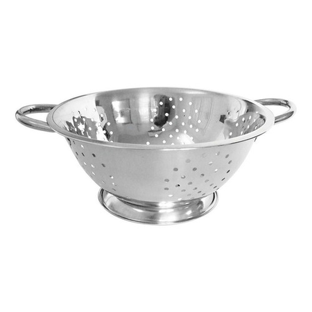 Colador Colapastas Acero Inoxidable 24Cm C Asas