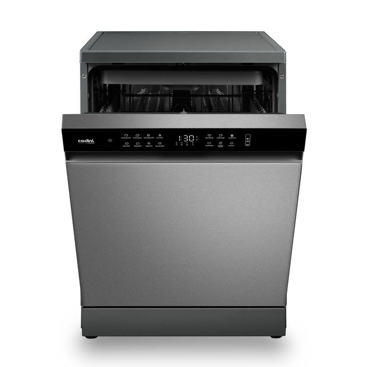 Lavavajillas 15 Cubiertos Display LCD Touch Inox Codini - LIA0315G - Vista 5