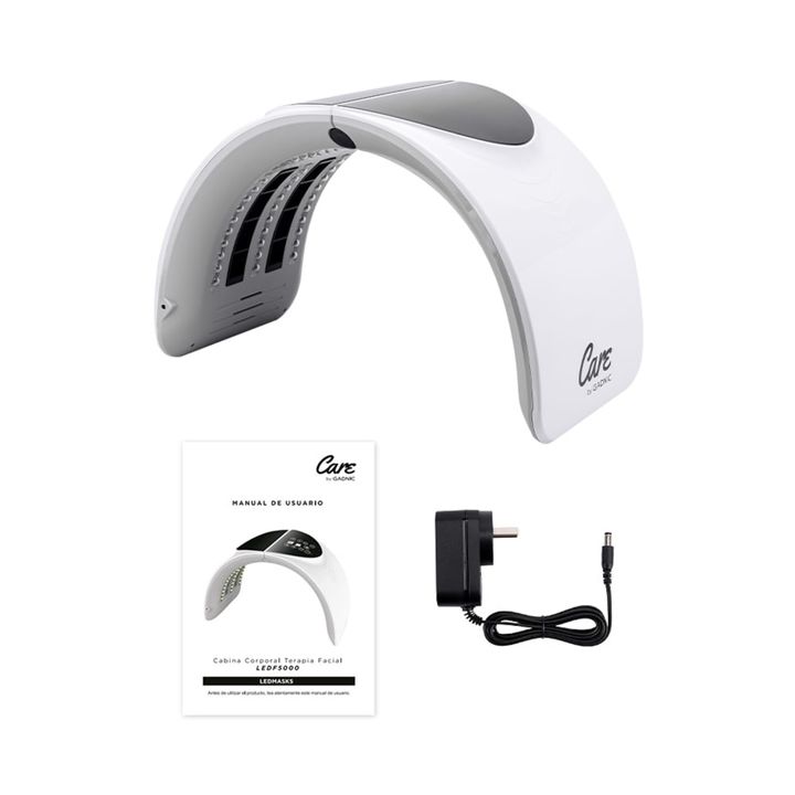 Cabina Corporal Terapia Facial Gadnic Táctil 7 Colores Plegable - Vista 7