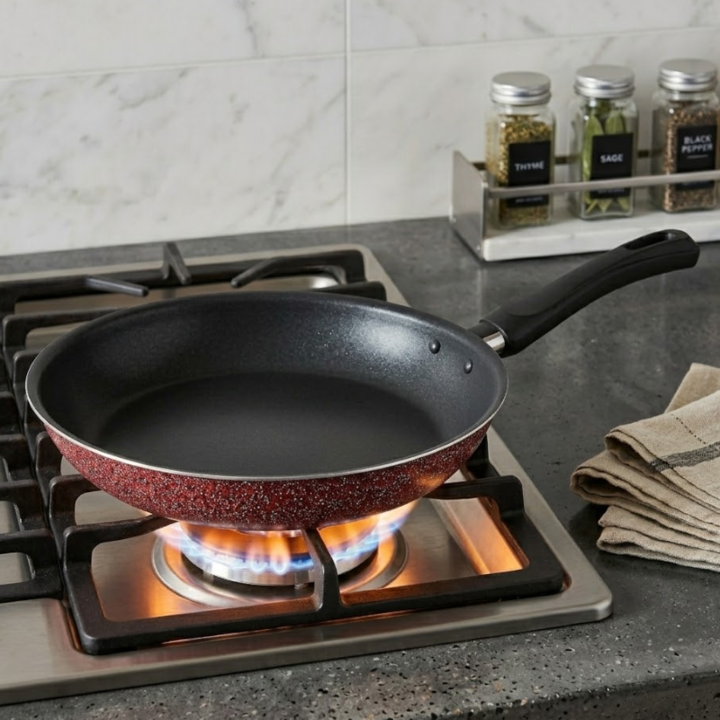 Sarten 24 Cm Antiadherente Aluminio Aston Pedra Violeta - Vista 2