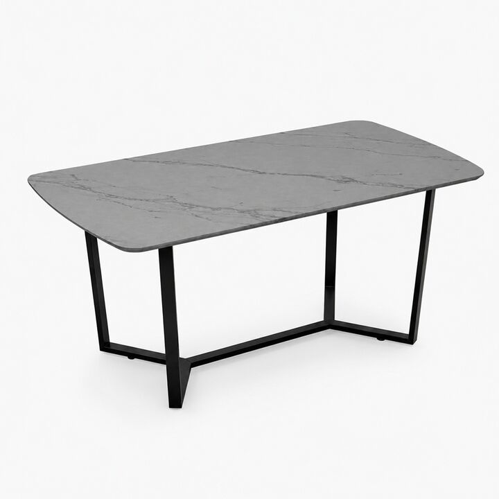 Juego de Comedor Albany Gris + 6 Sillas Cheers Beige - Vista 4