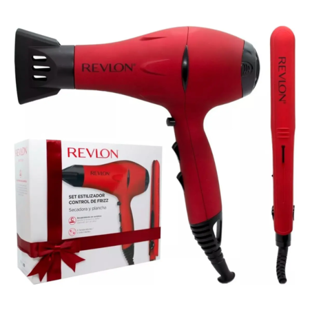 COMBO SECADOR PLANCHITA REVLON PROFESIONAL ESSENTIALS