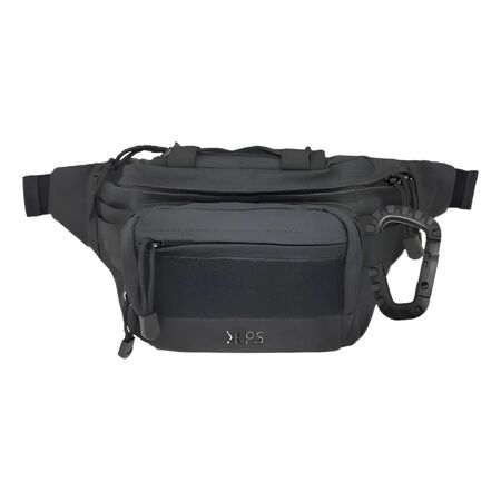 Rinonera Tactica Ottawa Kps Compartimentos Varios Motos Negro