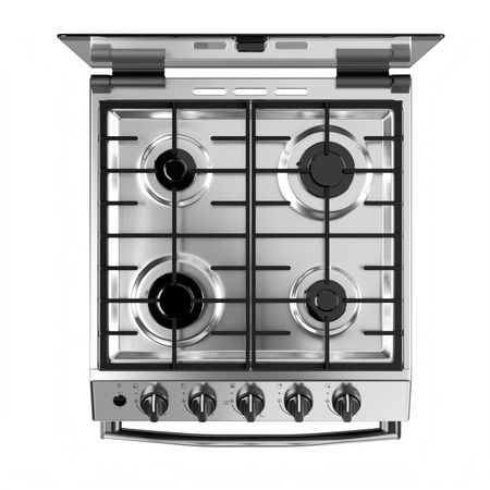 Cocina Multigas 56 cm Inoxidable con Encendido Eléctrico Drean CD5614AI0