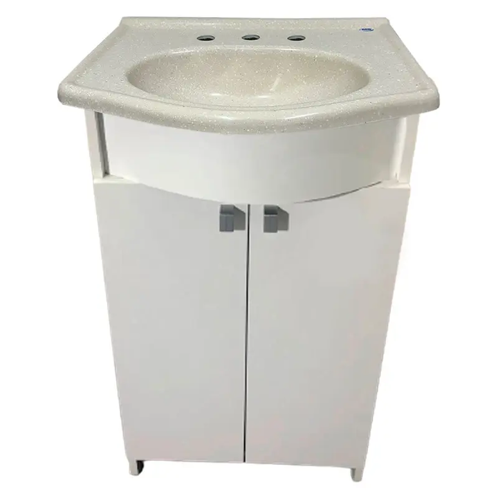 Vanitory CV472 50x40cm Redond Beige 3Ag MS MARMOL SINTETICO - Vista 1