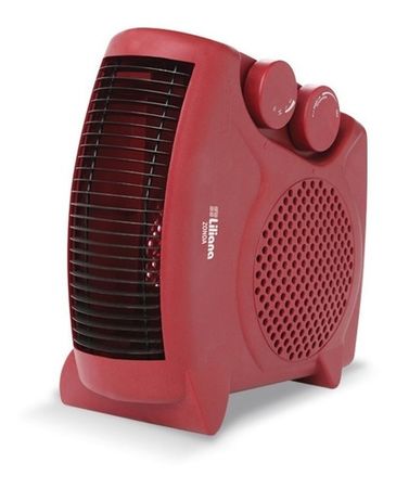Calefactor Eléctrico Caloventor Liliana Cfh500 Rojo