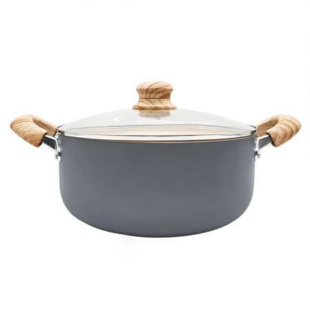 Cacerola 20cm dos asas HUDSON Granito