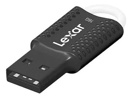 Pendrive Lexar Jumpdrive V40 16gb Usb 2.0 Negro Geométrico