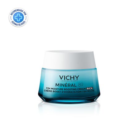 Crema Facial Hidratante Sin Perfume Mineral 89 Vichy 50 ml