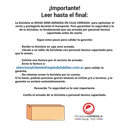 Bicicleta Electrica Fire Bird / Talle M Unico / Blanco / Cuadro de aluminio bateria integrada / Frenos a discos mecanicos / Autonomia 50km aprox / Rodado 29"